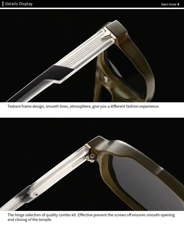 Nouvelles lunettes d'aviateur pour hommes européens et américains rétro
