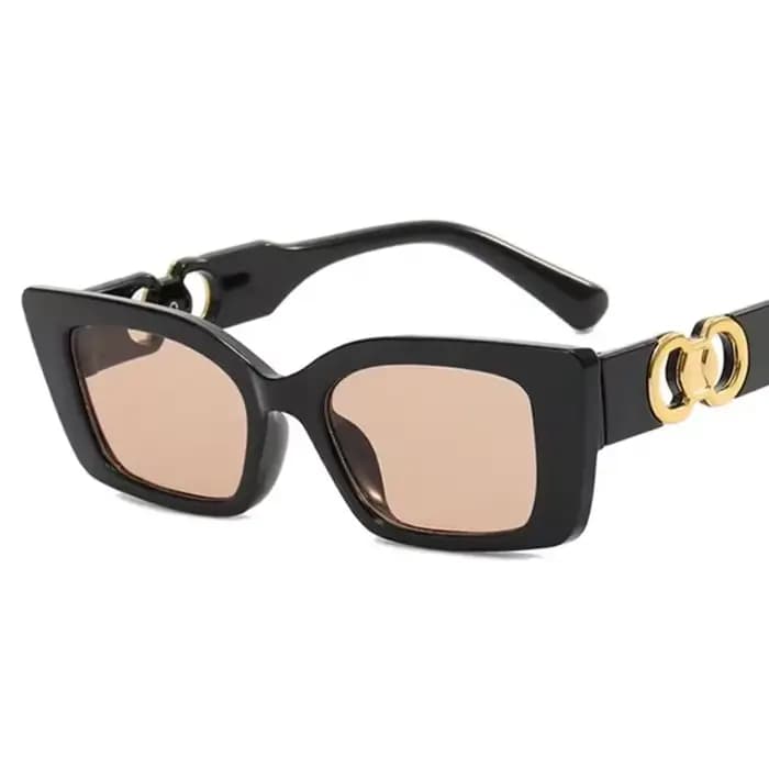 Lunettes de soleil rectangulaires pour hommes et femmes