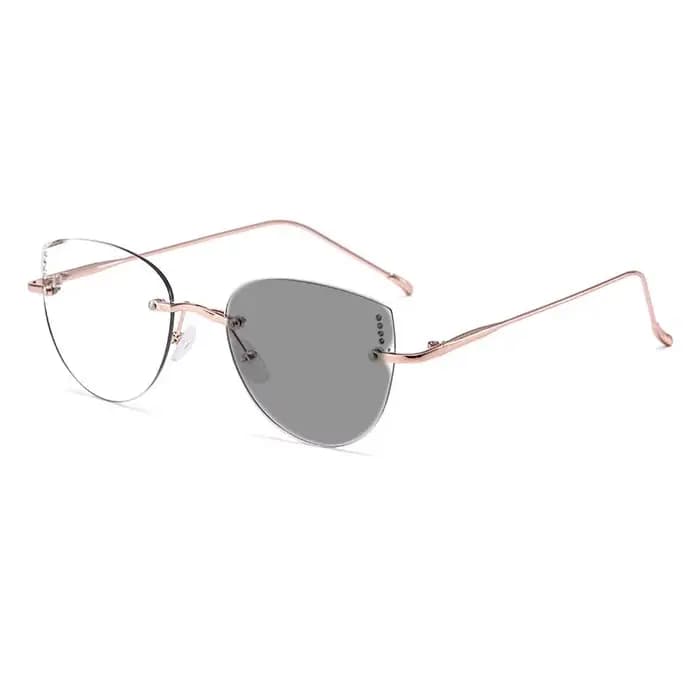 Lunettes de myopie sans cadre HD pour femmes