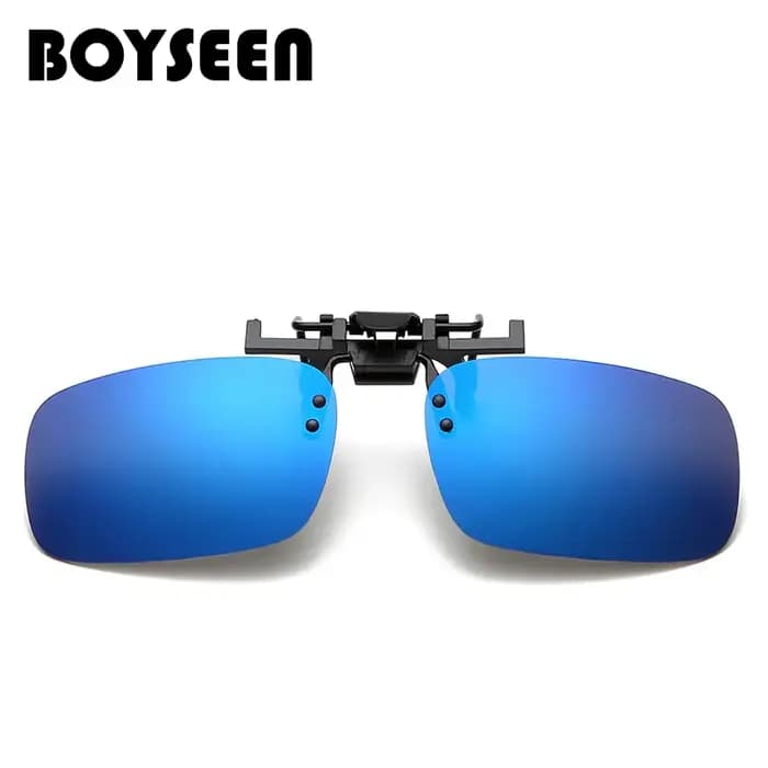 Lunettes de soleil polarisées avec clip pour la conduite