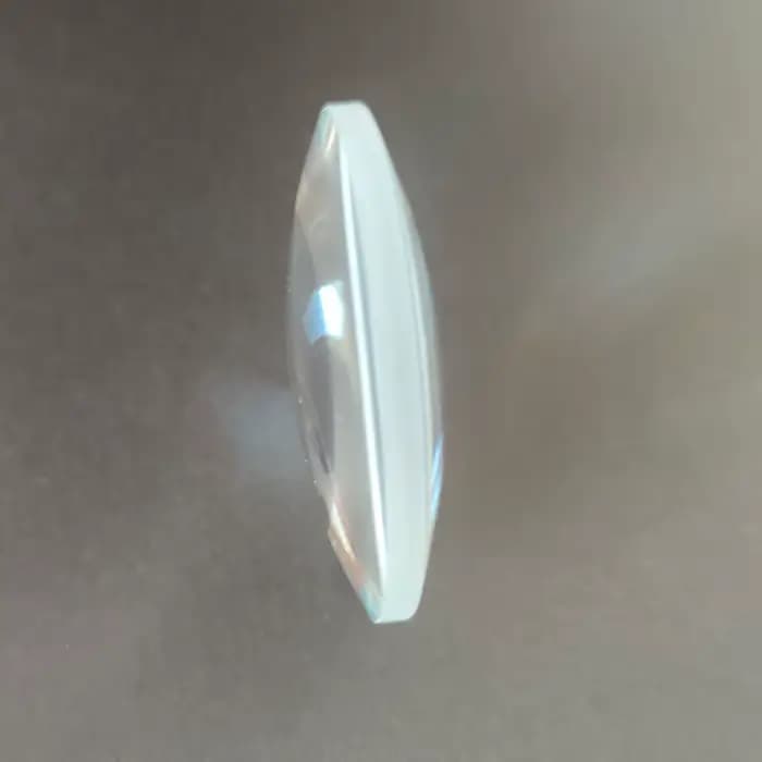 Lentille biconvexe en verre optique K9 de 19 mm, 23 mm, 30 mm, 42 mm, 44 mm, 45 mm, 50 mm, loupe ronde double convexe, longueur focale 20 mm, 30 mm, 40 mm, 50 mm, 100 mm, 150 mm, 200 mm, 300 mm
