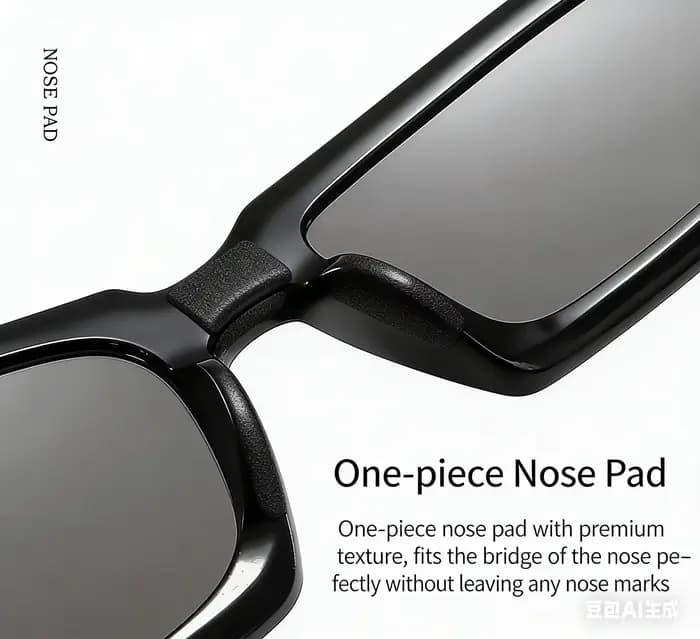 Lunettes de soleil hip-hop tendance et amusantes avec sourcils surélevés d'un côté