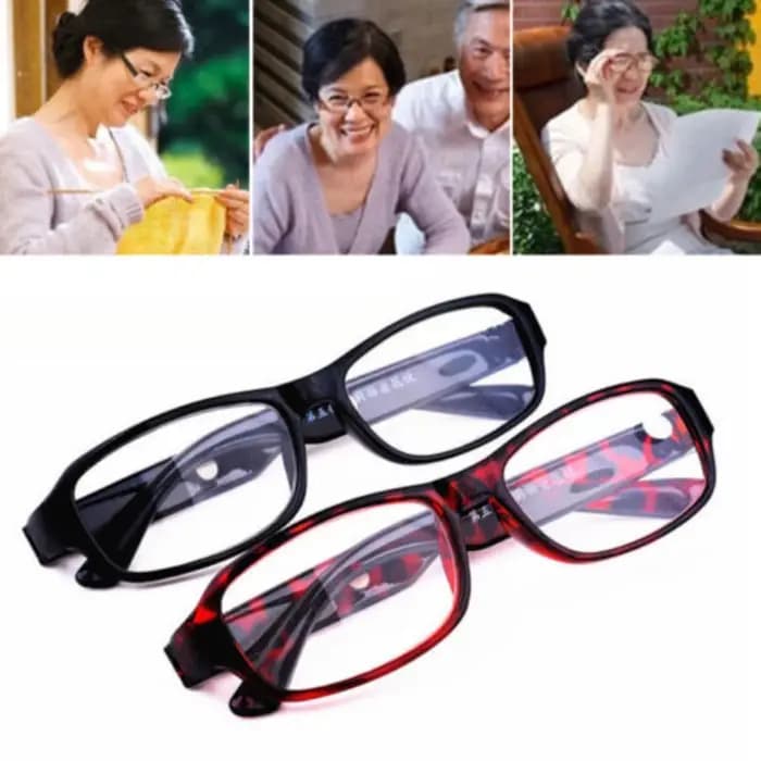 Lunettes de lecture à monture en plastique pour hommes et femmes