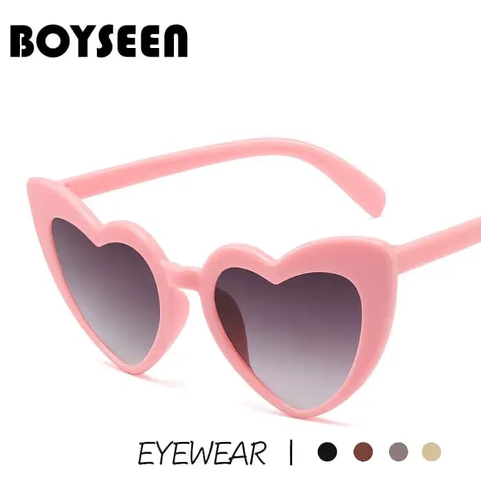 Lunettes de soleil en forme de cœur pour fête d'enterrement de vie de jeune fille