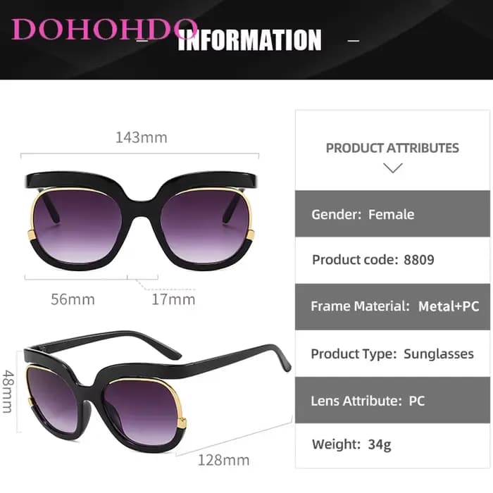 DOBathroom-Lunettes de soleil rondes pour hommes et femmes