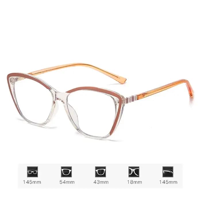 Lunettes de myopie œil de chat