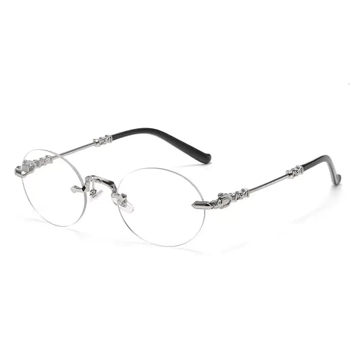 Lunettes photochromiques à la mode sans cadre pour myopie
