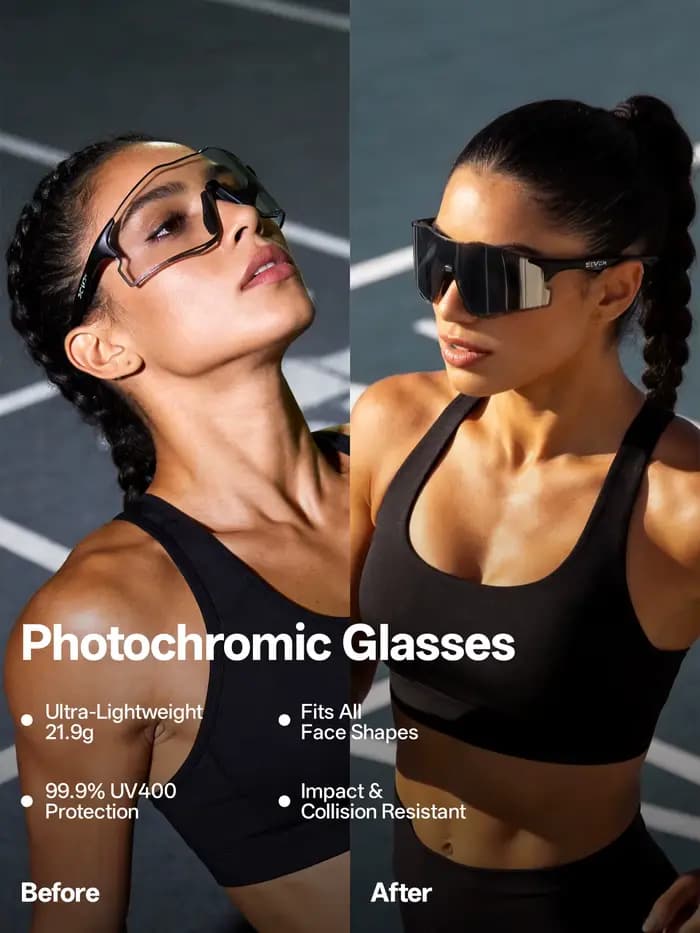 Lunettes de soleil photochromiques SCVCN pour la randonnée