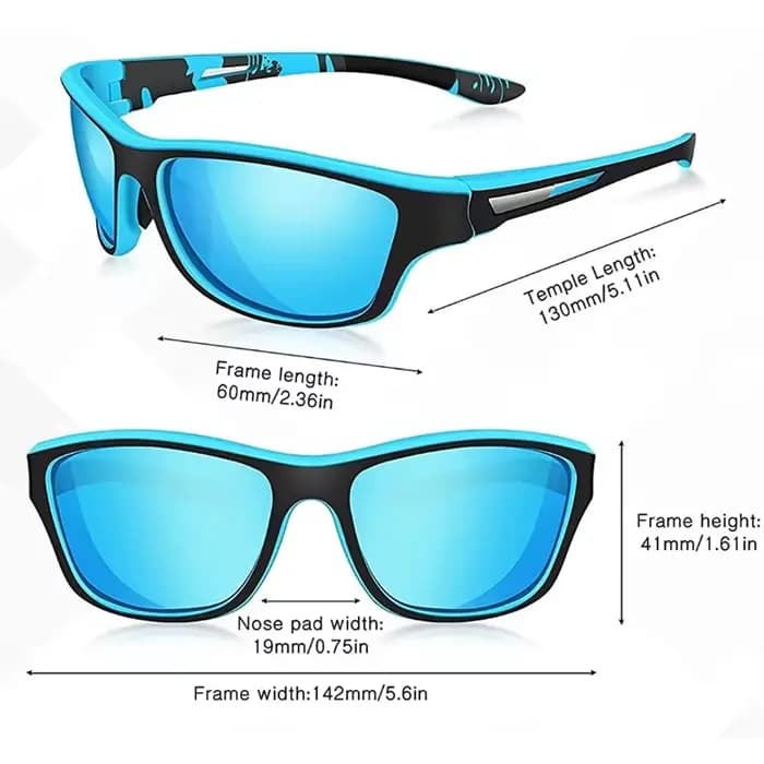 Lunettes de soleil polarisées haute définition pour hommes et femmes