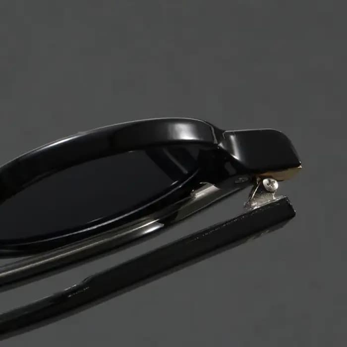 Petites lunettes de soleil rondes rétro Orange pour femmes et hommes