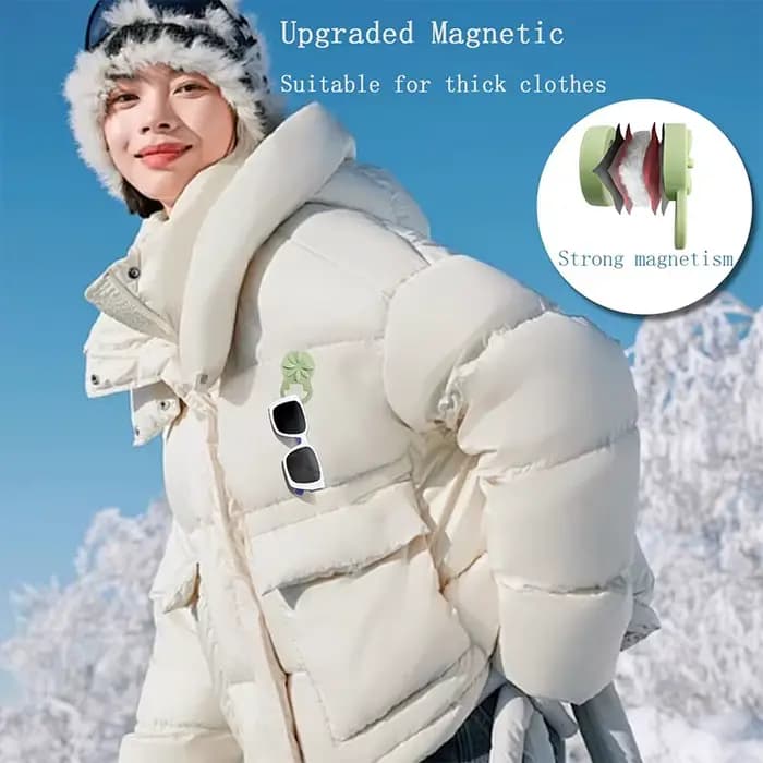 Porte-lunettes magnétique en Silicone