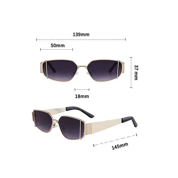 Lunettes de mode pour femmes : montures métalliques sophistiquées