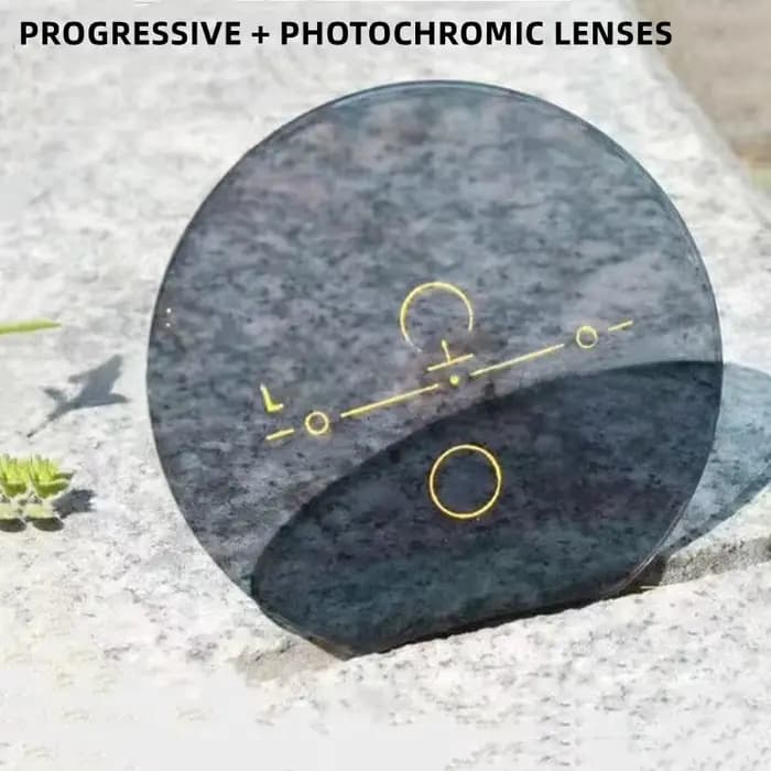 Lunettes photochromiques progressives