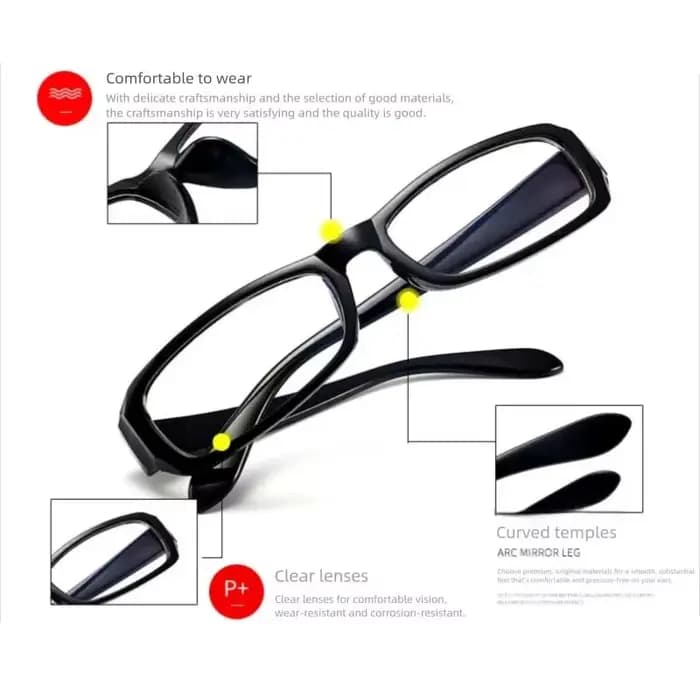 Lunettes carrées de petite taille pour femmes