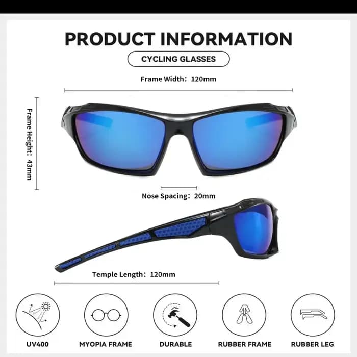 Lunettes de soleil polarisées Okuma pour le cyclisme