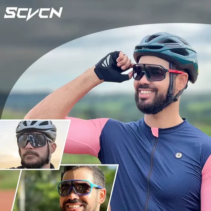 Lunettes de soleil photochromiques UV400 pour hommes et femmes