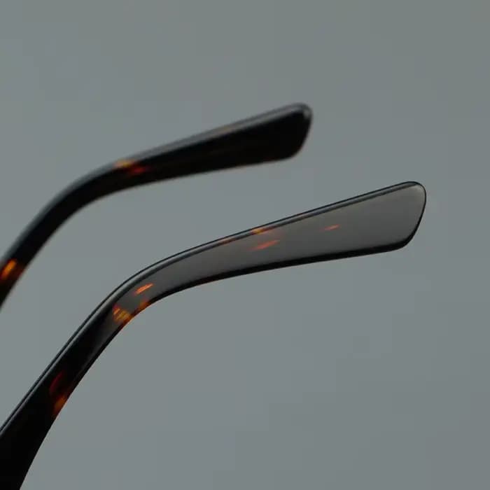 Monture de lunettes en acétate vintage pour hommes et femmes