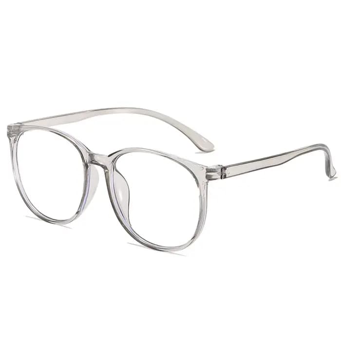 Lunettes d'ordinateur transparentes à grande monture pour femmes
