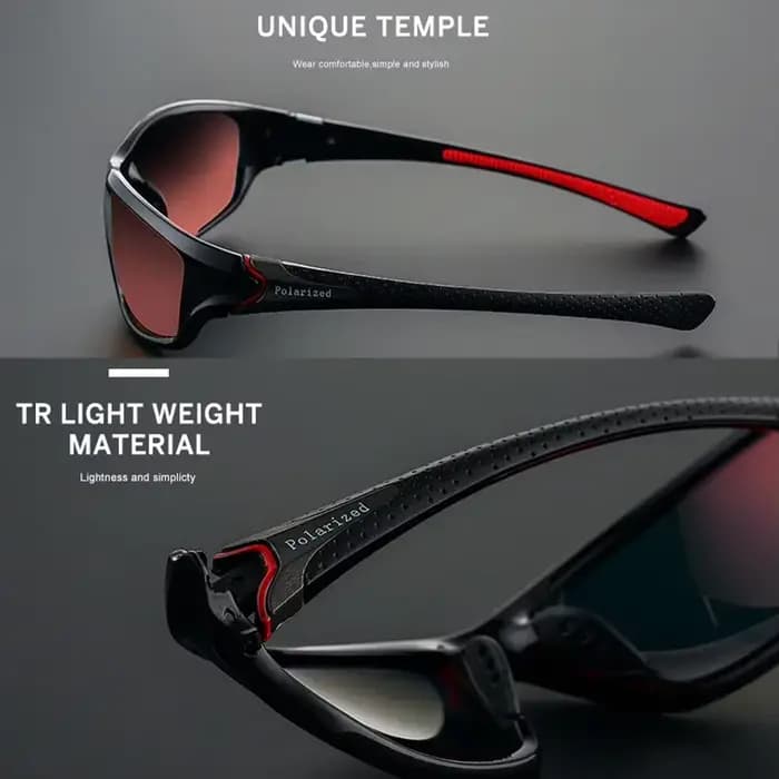 Lunettes de soleil de pêche polarisées pour hommes et femmes