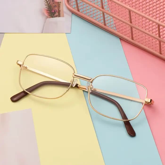 Lunettes de Lecture en Verre Véritable pour Homme, Monture Carrée Complète Anti-rayures pour Femme, Presbyte, Dioptrie, 1,5, 2,0, 2,5