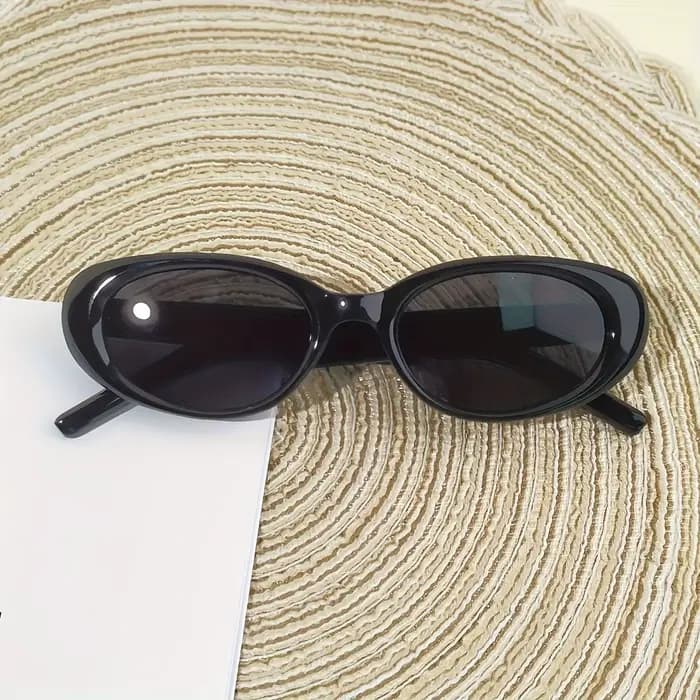 Lunettes de soleil ovales Vintage pour femmes
