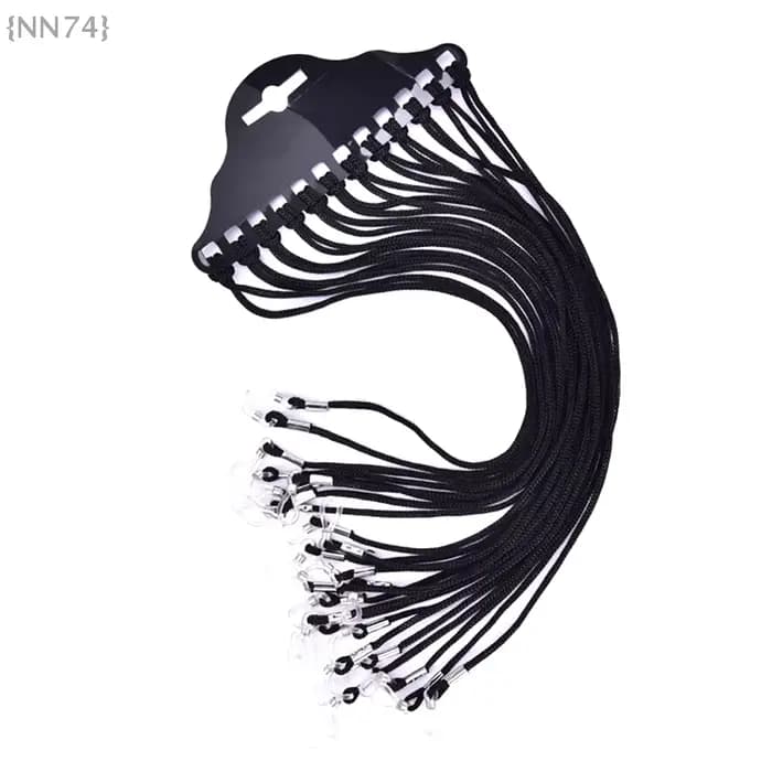 12 pièces/ensemble sangle de cou de lunettes de soleil – cordon de chaîne