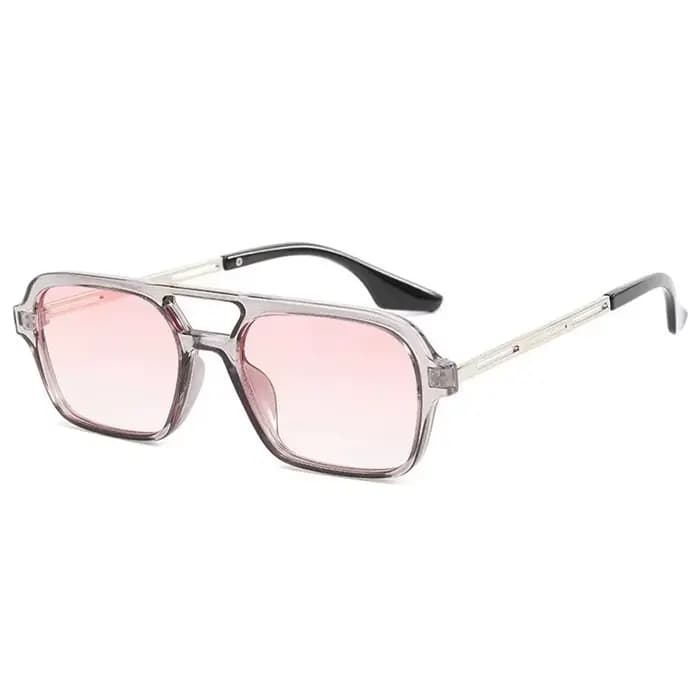 Lunettes De soleil De luxe femme lunettes De soleil hommes marque De mode concepteur petit cadre carré Vintage creux léopard bleu Oculos De Sol