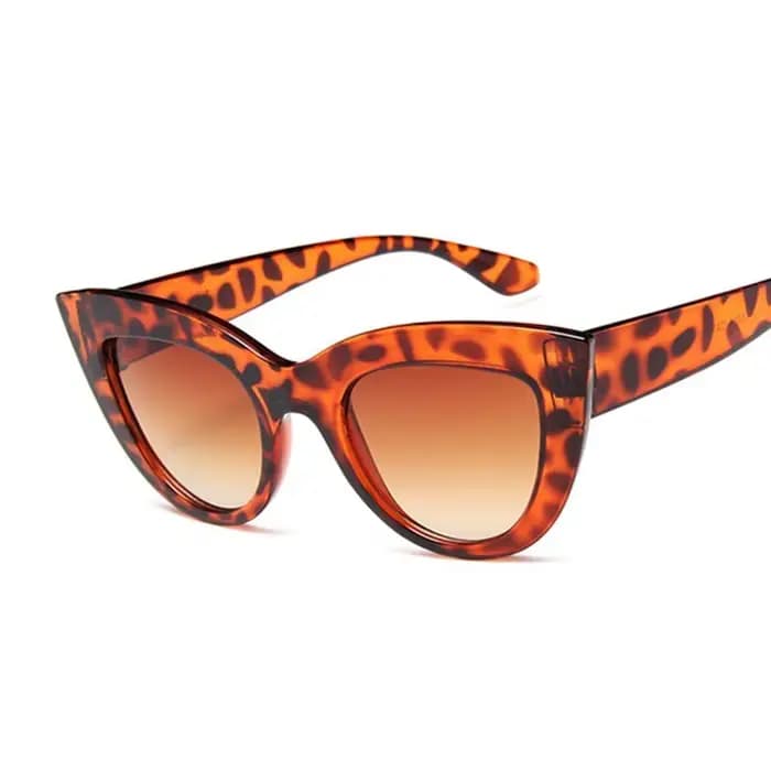 Nouveau rétro mode lunettes de soleil femme marque concepteur Vintage oeil de chat noir