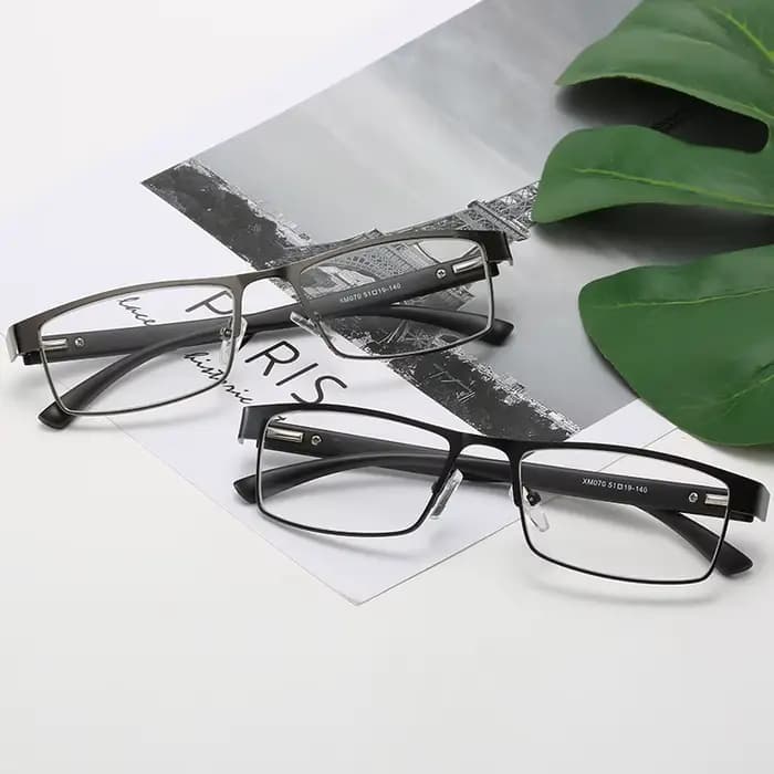 Rooftrellen monture métallique hommes lunettes de lecture Vintage affaires hypermétropie