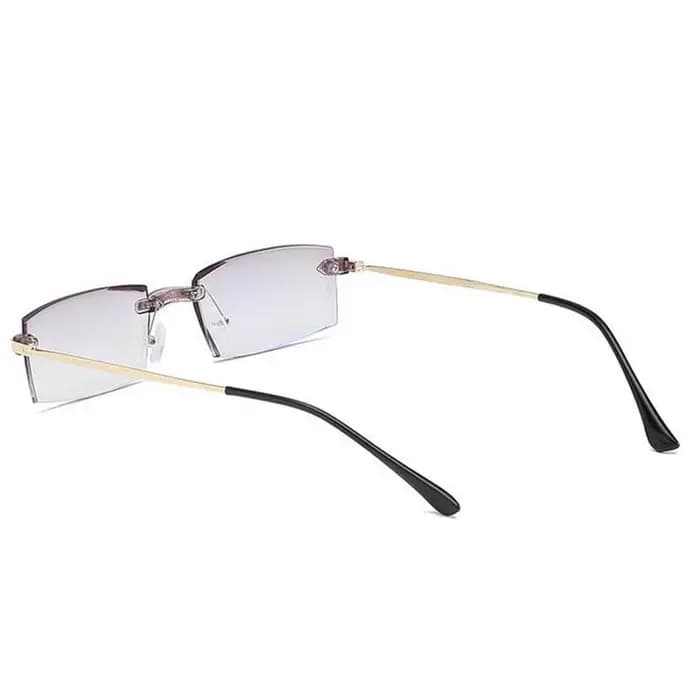 Revêtement de haute qualité sans cadre fini myopie lunettes femmes Anti-lumière bleue Prescription lunettes-1 -1.5 -2 -2.5 -3 -3.5 -4.0