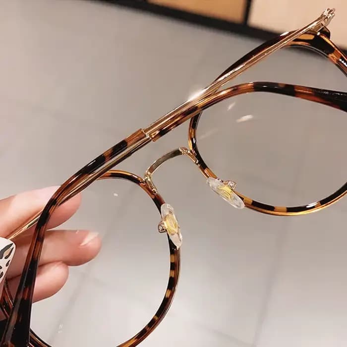 Buc& EI-Monture de lunettes rondes pour hommes et femmes