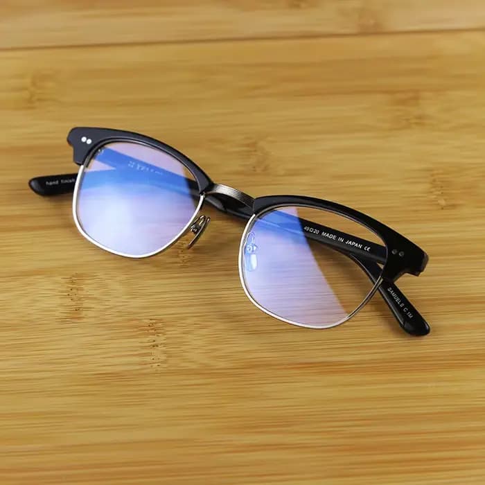 Lunettes à sourcils en acétate faites à la main