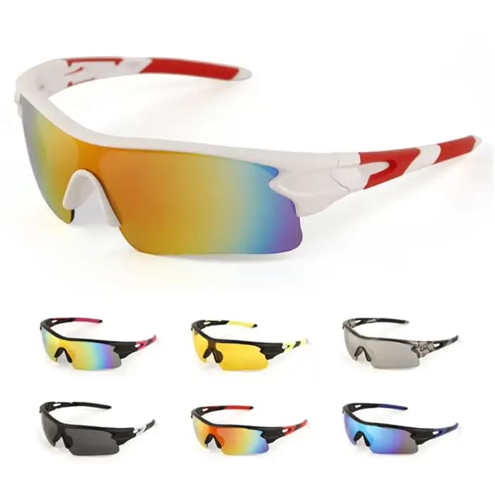 Lunettes de soleil colorées anti-UV pour hommes et femmes