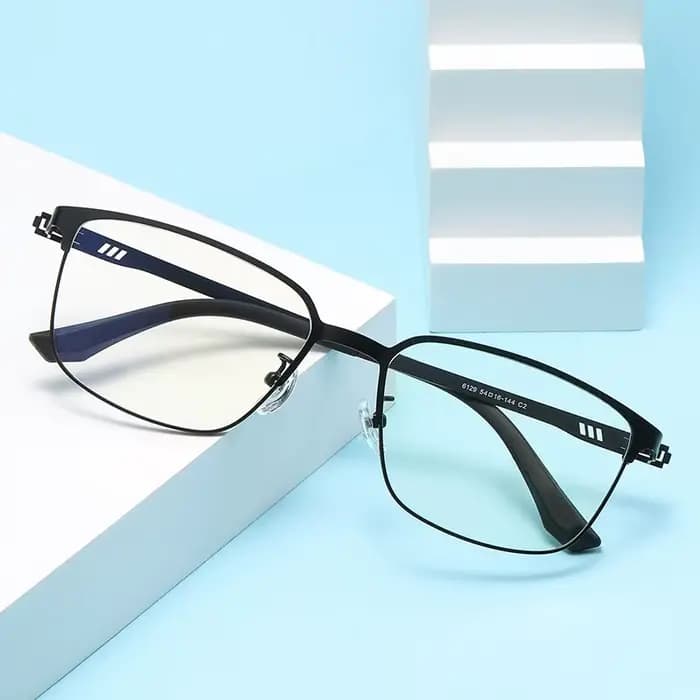 Monture de lunettes carrées pour hommes