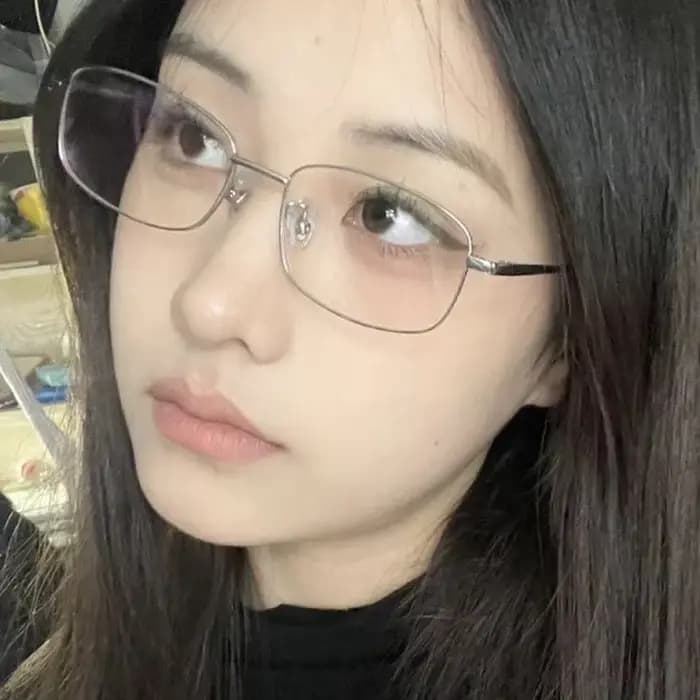 Lunettes carrées Harajuku de Style japonais pour femmes