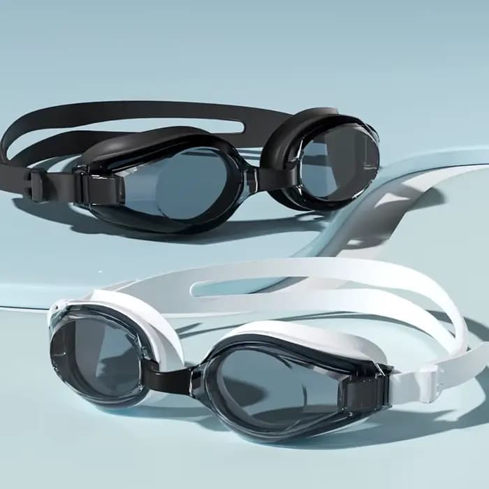 Lunettes de natation pour adultes avec des caractéristiques imperméables et antibuée haute définition