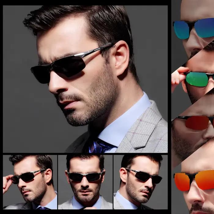 Lunettes de pêche polarisées HD pour hommes et femmes