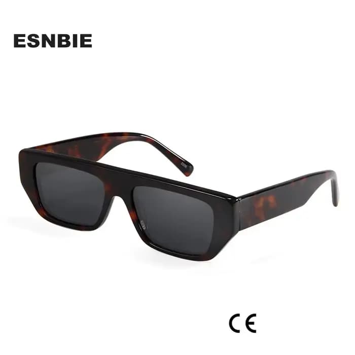 Lunettes de soleil rectangulaires polarisées pour femmes
