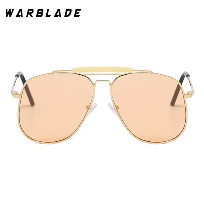 Nouvelles Lunettes de Soleil Aviateur Classiques en Métal pour Hommes et Femmes