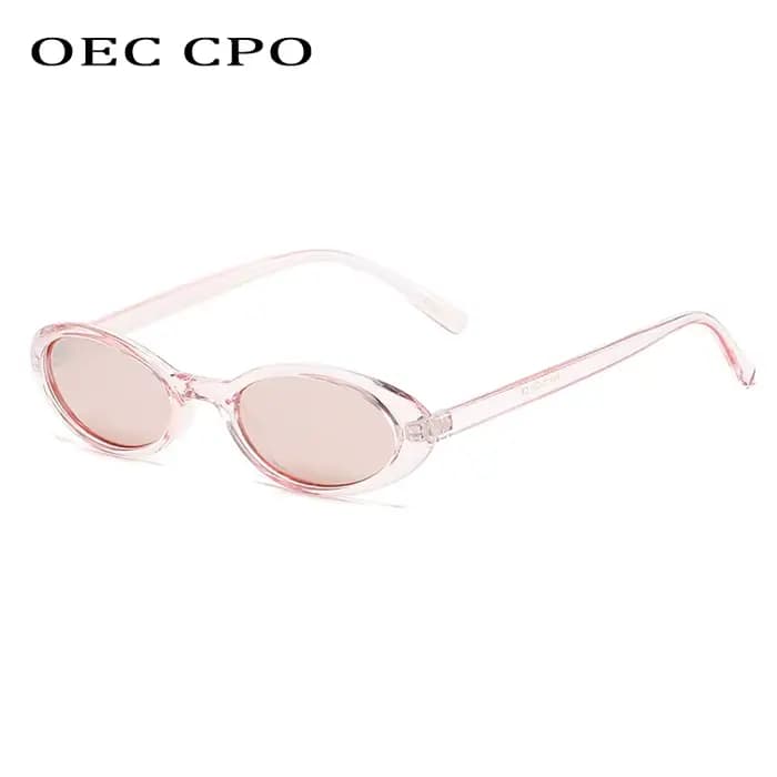 OEC CPO – lunettes de soleil ovales pour femmes