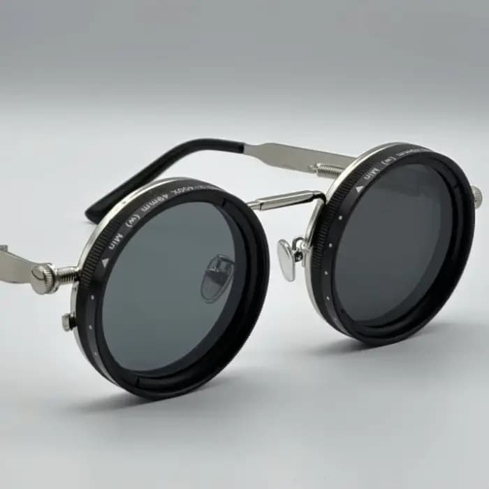 Lunettes de soleil de pêche à monture ronde