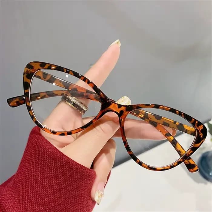 Lunettes Anti-rayons bleus pour femmes, mode œil de chat, lunettes d'ordinateur, grande monture, soins de la Vision, blocage de la lumière bleue