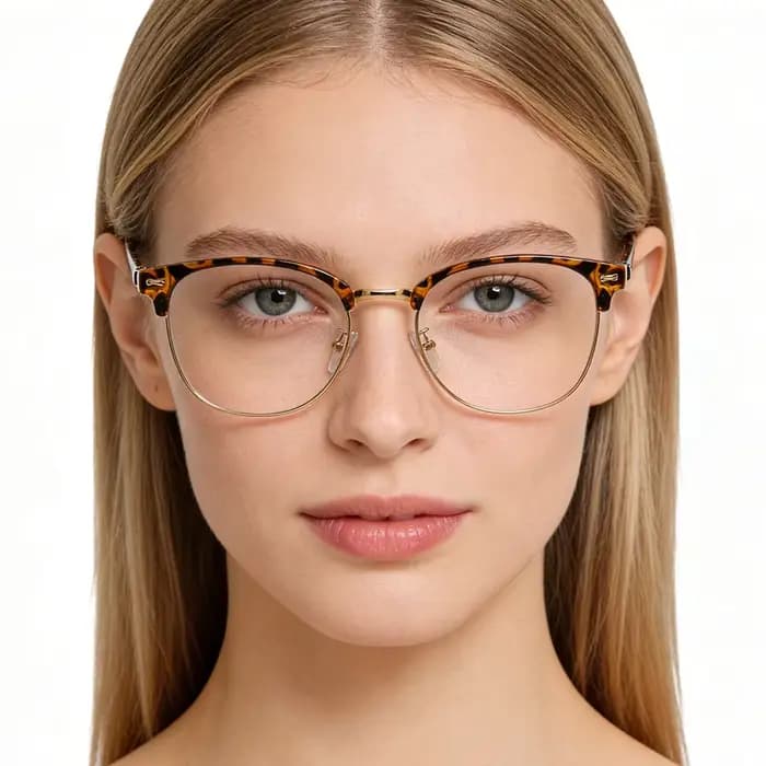 VIVIBEE rétro Semi sans monture bleu lumière bloquant lunettes hommes TR90 Vintage Anti ordinateur rayon filtre jeu