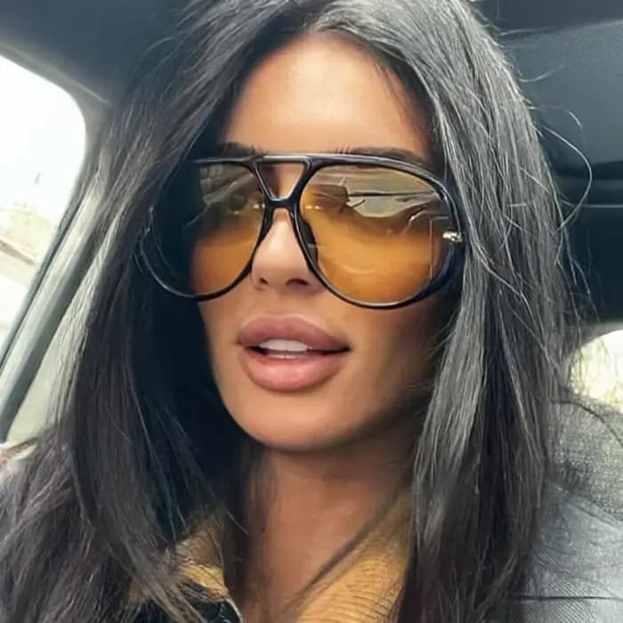 Lunettes de soleil surdimensionnées pour femmes