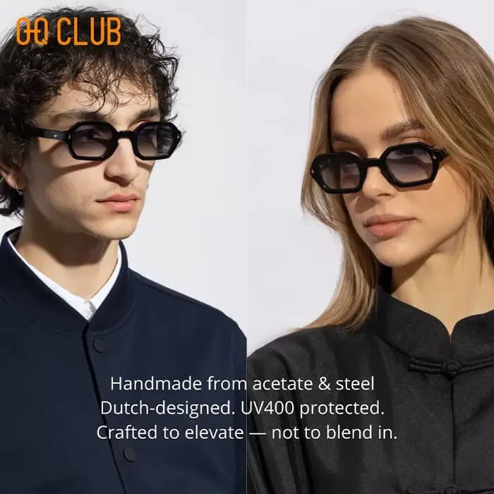 O-Q CLUB Designer Lunettes de soleil de luxe Marques Vintage