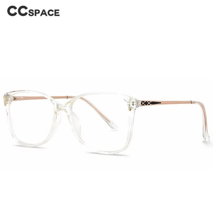 49587 femmes lunettes transparentes Anti lumière bleue ordinateur de jeu Tr90