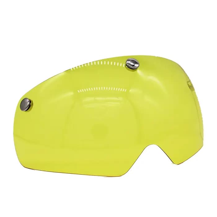 Lunettes de casque TT avec lentille aérodynamique