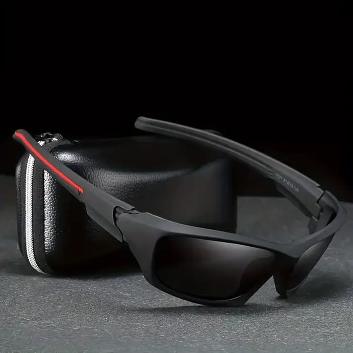 Une paire de lunettes de sport d'extérieur adaptées à la randonnée