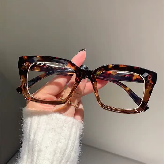 KAMMPT mode lunettes carrées pour femmes classique bleu lumière bloquant hommes vie quotidienne élégant marque