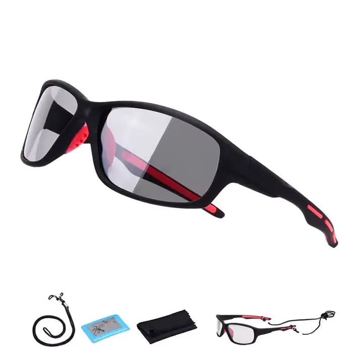 Lunettes de cyclisme photochromiques polarisées pour hommes et femmes